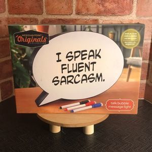 Meridian Point Collection Talk Bubble Message Light